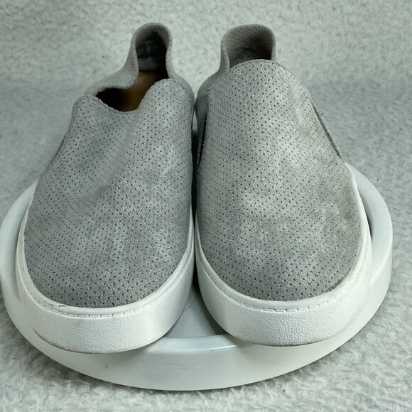 Steve Madden Shoes Womens 8.5 Gray Fayna Slip On Sneakers Fabric Perforated - Picture 9 of 9